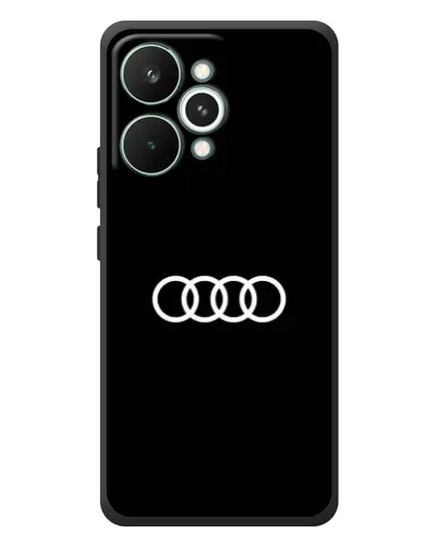 Чехол для Realme 15 Pro с картинкой «Audi White Logo» Чехол для Realme 15 Pro с картинкой «Audi White Logo»