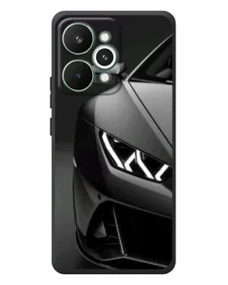 Чохол для Realme 15 Pro з картинкою «Lamborghini фари деталізація»