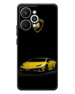 Чохол для Realme 15 Pro з картинкою «Lamborghini жовтий акцент»
