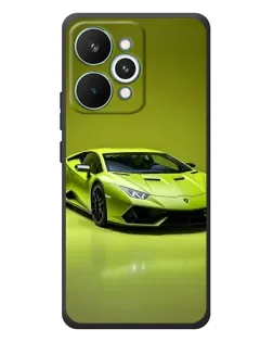 Чохол для Realme 15 Pro з картинкою «Салатовий Lamborghini Huracan»