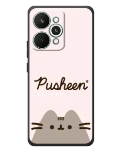 Чехол для Realme 15 Pro с картинкой «Pusheen логотип»