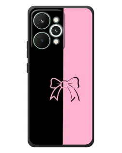 Чехол для Realme 15 Pro с картинкой «Половинки банта»