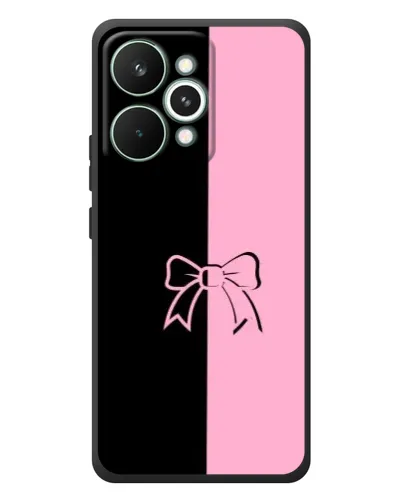 Чехол для Realme 15 Pro с картинкой «Половинки банта» Чехол для Realme 15 Pro с картинкой «Половинки банта»