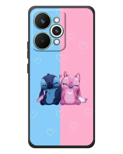 Чохол для Realme 15 Pro з картинкою «Stitch та Angel Love» Чохол для Realme 15 Pro з картинкою «Stitch та Angel Love»