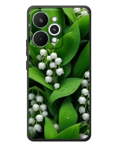 Чохол для Realme 15 Pro з картинкою «Конвалії в зелені»