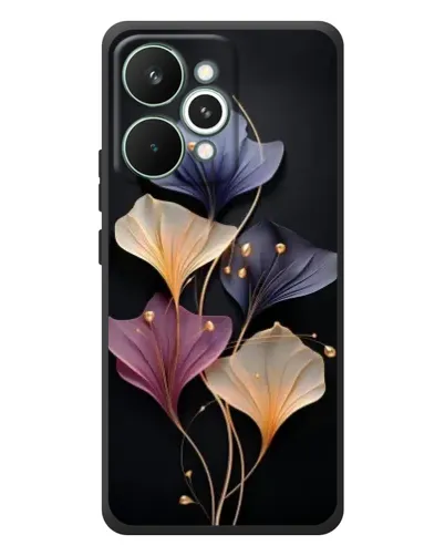 Чохол для Realme 15 Pro з картинкою «Лілові квіти грації»
