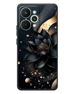 Чохол для Realme 15 Pro з картинкою «Чорний лотос» Чохол для Realme 15 Pro з картинкою «Чорний лотос»