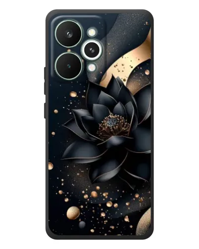 Чохол для Realme 15 Pro з картинкою «Чорний лотос»