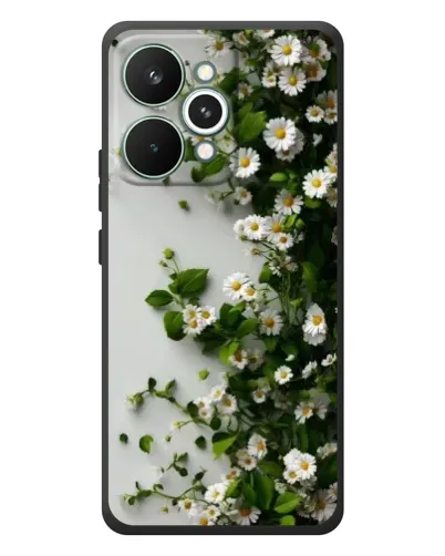 Чохол для Realme 15 Pro з картинкою «Гілка дрібних білих квітів»