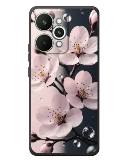 Чохол для Realme 15 Pro з картинкою «Ніжня сакура та краплі» Чохол для Realme 15 Pro з картинкою «Ніжня сакура та краплі»