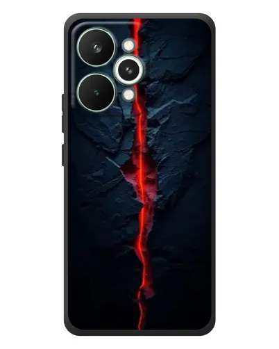 Чохол для Realme 15 Pro з картинкою «Червона лавова тріщина»