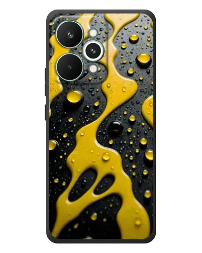 Чохол для Realme 15 Pro з картинкою «Рідке жовте золото»