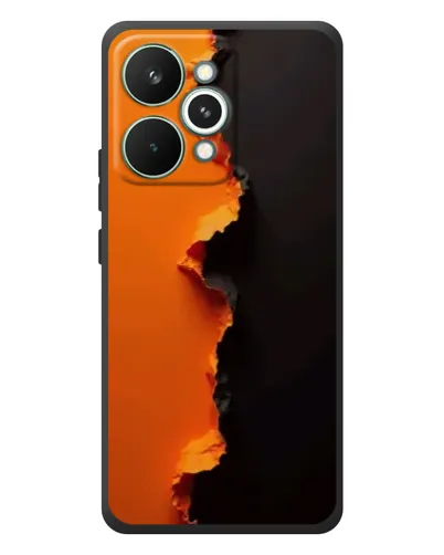 Чохол для Realme 15 Pro з картинкою «Помаранчевий розлом»
