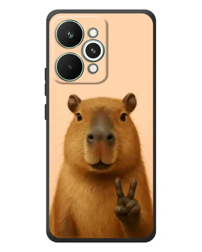 Чохол для Realme 15 Pro з картинкою «Капібара вікторія»