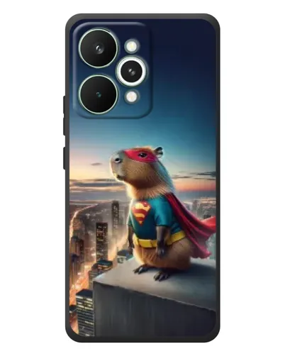 Чохол для Realme 15 Pro з картинкою «Капі-мен супергерой»