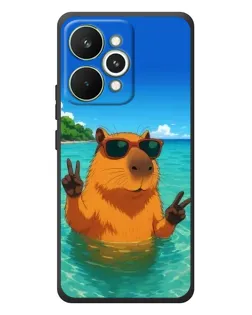 Чохол для Realme 15 Pro з картинкою «Морська капібара»