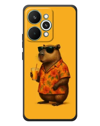 Чохол для Realme 15 Pro з картинкою «Капібара на відпочинку»