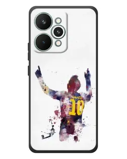 Чехол для Realme 15 Pro с картинкой «Акварельный Месси Барселона»