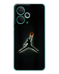Чехол для Realme 15 с картинкой «Jordan Gradient Logo»