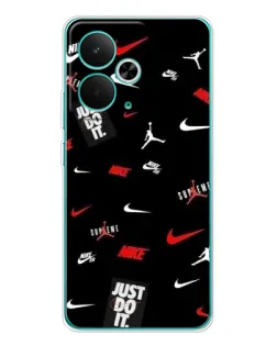 Чехол для Realme 15 с картинкой «Nike Mix Pattern»