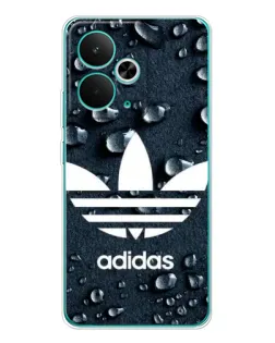 Чехол для Realme 15 с картинкой «Adidas Trefoil Blue»