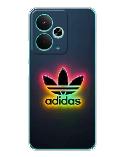 Чехол для Realme 15 с картинкой «Неоновый Adidas»