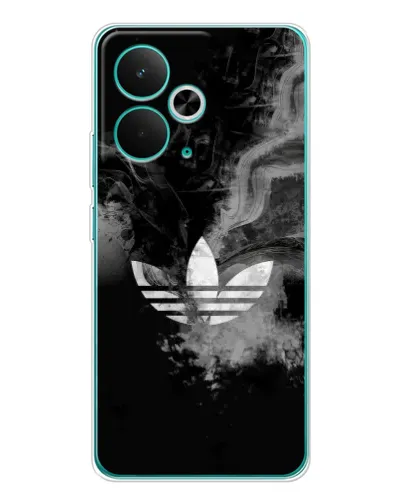 Чехол для Realme 15 с картинкой «Абстрактный дым Adidas»