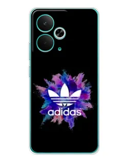 Чехол для Realme 15 с картинкой «Взрыв красок Adidas»