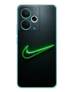 Чехол для Realme 15 с картинкой «Неоновый контур Nike» Чехол для Realme 15 с картинкой «Неоновый контур Nike»