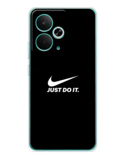 Чехол для Realme 15 с картинкой «Минимализм от Nike»