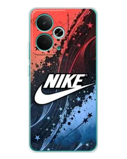 Чехол для Realme 15 с картинкой «Градиентный принт Найк»