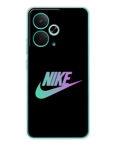 Чехол для Realme 15 с картинкой «Nike — городская ночь»