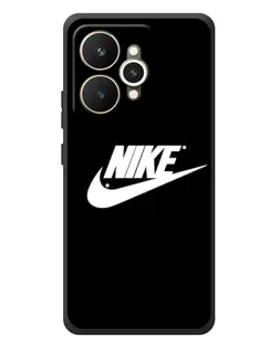 Чехол для Realme 15 с картинкой «Мазки краски Nike»