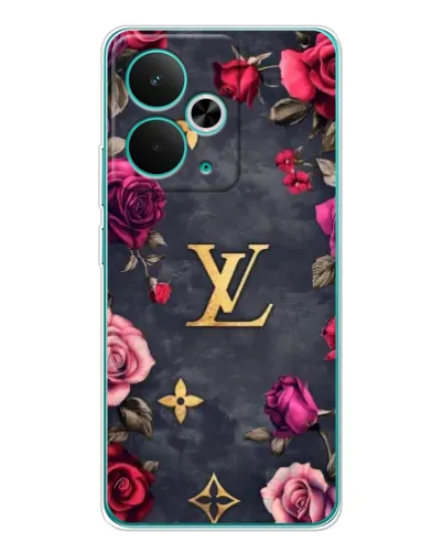 Чехол для Realme 15 с картинкой «Цветочный Louis Vuitton»