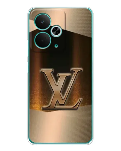 Чехол для Realme 15 с картинкой «LV — золотое сияние»