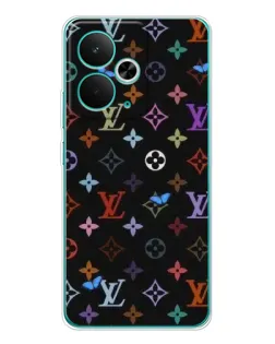Чехол для Realme 15 с картинкой «Цветная монограмма LV»