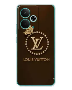 Чехол для Realme 15 с картинкой «LV — золотая печать»
