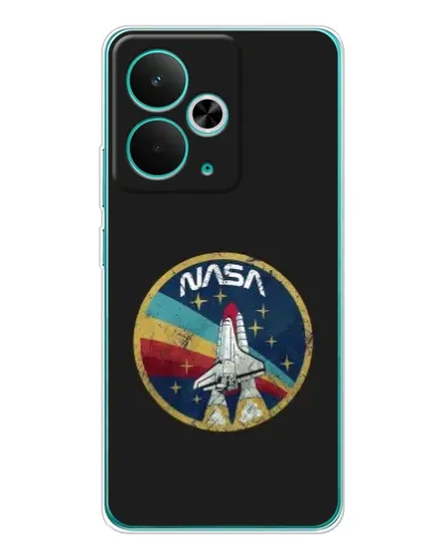 Чехол для Realme 15 с картинкой «NASA — эмблема миссии»