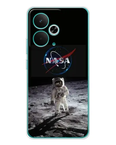 Чехол для Realme 15 с картинкой «Астронавт на Луне»