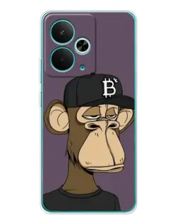 Чехол для Realme 15 с картинкой «Bored Ape в кепке»
