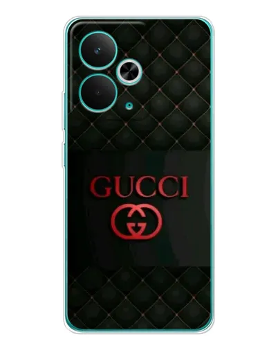 Чехол для Realme 15 с картинкой «Gucci — стеганый черный»
