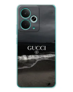 Чехол для Realme 15 с картинкой «Gucci — морской прибой»