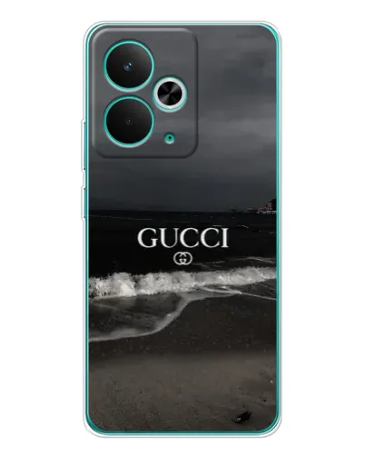 Чехол для Realme 15 с картинкой «Gucci — морской прибой»