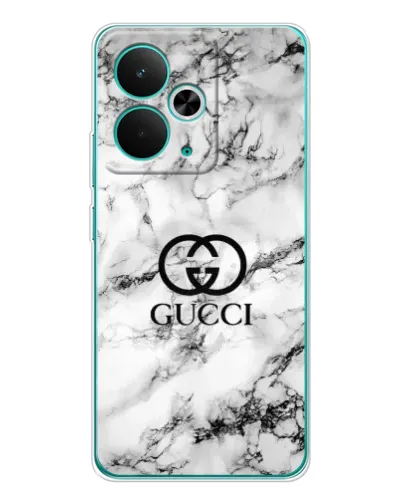 Чехол для Realme 15 с картинкой «Gucci — мраморный шик»