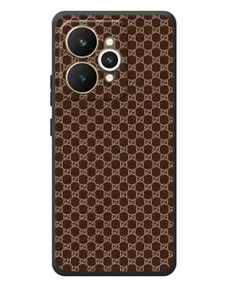 Чехол для Realme 15 с картинкой «Gucci — шоколадная сетка» Чехол для Realme 15 с картинкой «Gucci — шоколадная сетка»