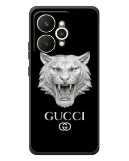 Чехол для Realme 15 с картинкой «Gucci — серебряный лев» Чехол для Realme 15 с картинкой «Gucci — серебряный лев»