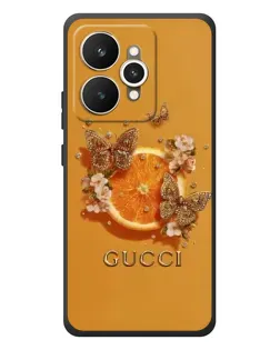 Чехол для Realme 15 с картинкой «Gucci — золотые бабочки» Чехол для Realme 15 с картинкой «Gucci — золотые бабочки»