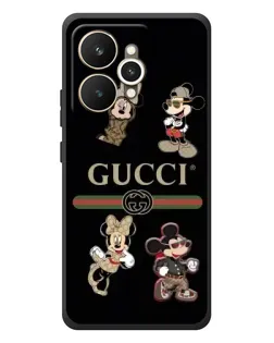 Чехол для Realme 15 с картинкой «Gucci — герои Disney и монограмма» Чехол для Realme 15 с картинкой «Gucci — герои Disney и монограмма»