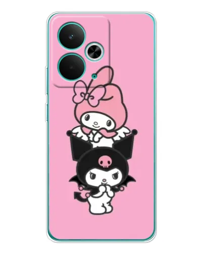 Чехол для Realme 15 с картинкой «My Melody и Kuromi»