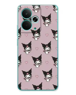 Чехол для Realme 15 с картинкой «Kuromi — ночной сон»
